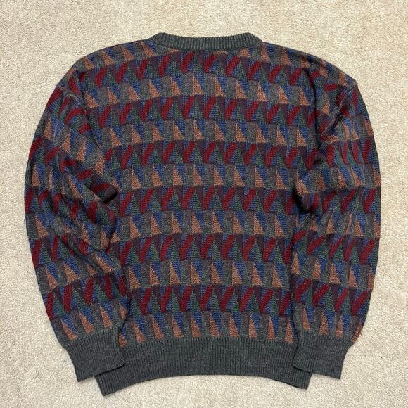 Vintage Jantzen Classics Geometric Knit Sweater Large - Picture 1 of 6